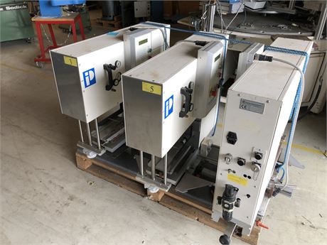3 stk prægemaskiner Printing International