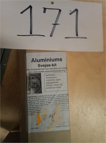 Svejsekit Aluminium - nyt