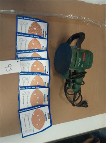 Bosch excentersliber inkl 7 Carbide sanding disks