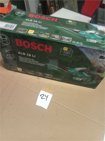 Bosch akku løvblæserALB 18 LI SOLO 18V06008A0302 u/akku og lader