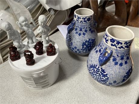 Keramik vaser og figurer